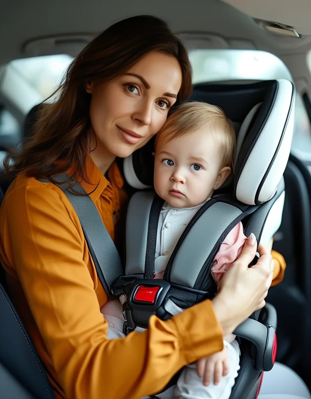 Why Installing a Car Seat Is Uniquely Hard on a Tall Mom's Back