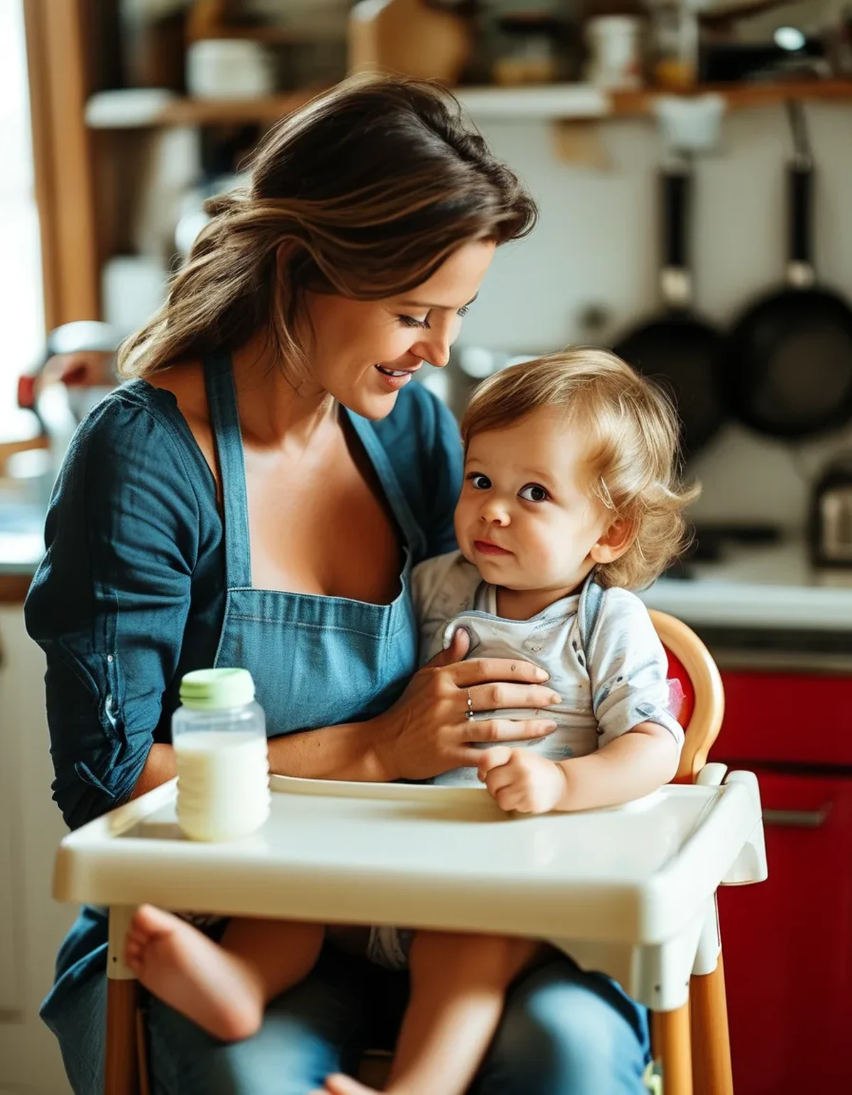 Why Feeding Time in a High Chair Wrecks a Tall Mom's Back (And the Fix)