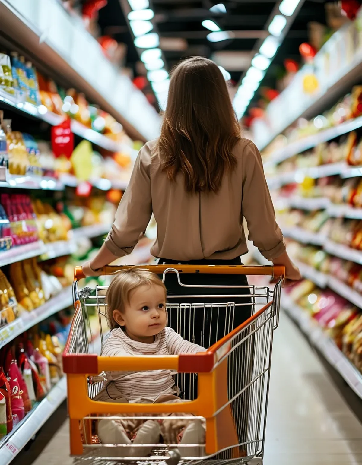 Why a Shopping Cart Hurts Your Back More Than the Stroller Does