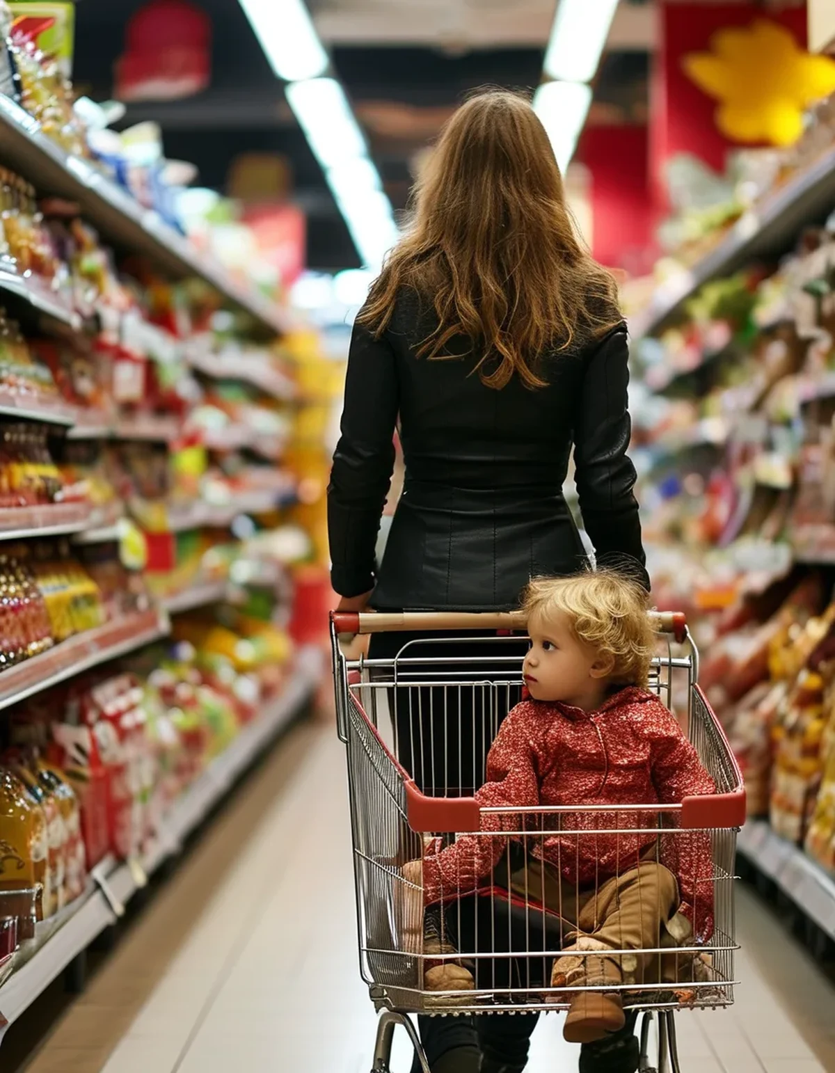 Why a Shopping Cart Hurts Your Back More Than the Stroller Does